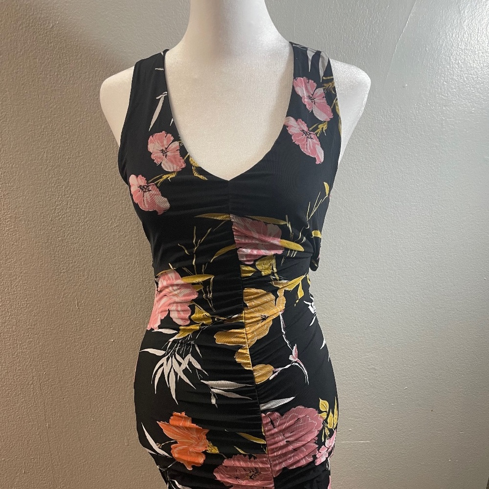 guess xs dress flower cocktail sexy valentines day valentines